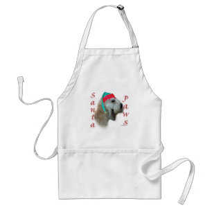 Weich überzogenes Wheaten Terrier Santa Paws Schürze