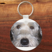 Weich überzogenes Wheaten Terrier Schlüsselanhänger (Vorderseite)