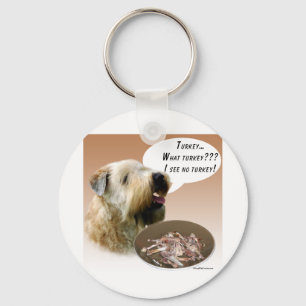 Weich überzogenes Wheaten Terrier Türkei Schlüsselanhänger