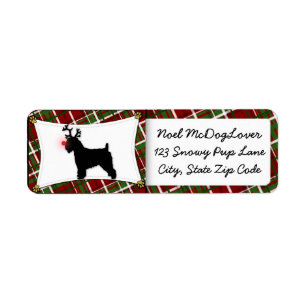Weich überzogenes Wheaten Terrier-Weihnachten