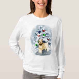 Weich überzogenes Wheaten Terrier-Weihnachten T-Shirt