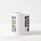 Weich überzogenes Wheaten Terrierstrand-Party Kaffeetasse (Mittel)