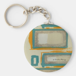 Weich und kühl Rothko Inspiriert Abstrakt signiert Schlüsselanhänger