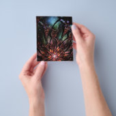 Weich und Zärtlichkeit Fraktal Fantasy Blume invit Flyer (Gruppe)