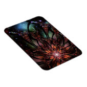 Weich und Zärtlichkeit Fraktal Fantasy Blume invit Magnet (Rechte Seite)