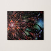 Weich und Zärtlichkeit Fraktal Fantasy Blume invit Puzzle (Horizontal)