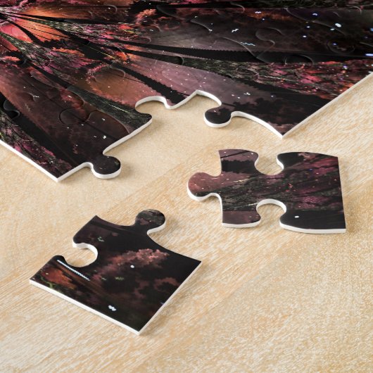 Weich und Zärtlichkeit Fraktal Fantasy Blume invit Puzzle (Seite)