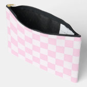 Weich-Weibchen-Pink-Schachtel Zubehörtasche (Offen)