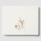 Weich-Weiden-Blumenkraut-Brautparty Gästebuch (Rückseite)