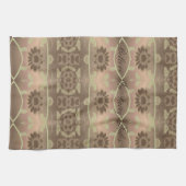 Weichbraun und grün geschirrtuch (Horizontal)