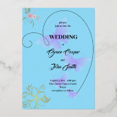 WEICHDESIGN MIT HERZGRENZE FOLIENEINLADUNG (Vorderseite)