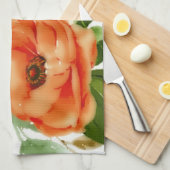 Weiche Aquarell-Blume Geschirrtuch (Viertel Falte)