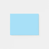 Weiche Baby-Blau-Post-it-Notes für Notizen und Eri (Vorderseite)