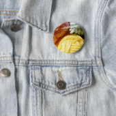 Weiche Bälle des Garns Button (Beispiel)