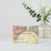 Weiche Bälle des Garns Visitenkarte (Stehend Vorderseite)