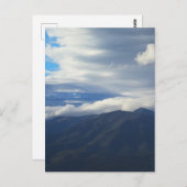 Weiche Beleuchtung über dem Bogong Postkarte (Vorne/Hinten)