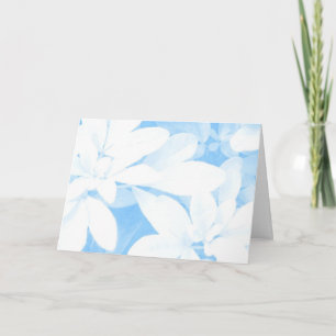 Weiche Blätter Blue "Happy Mother Day"-Karte Karte