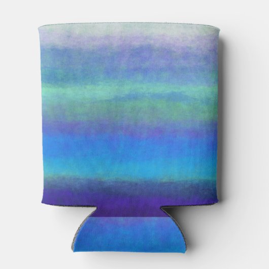 Weiche Blau- und Grüntöne Dosenkühler (Rückseite)