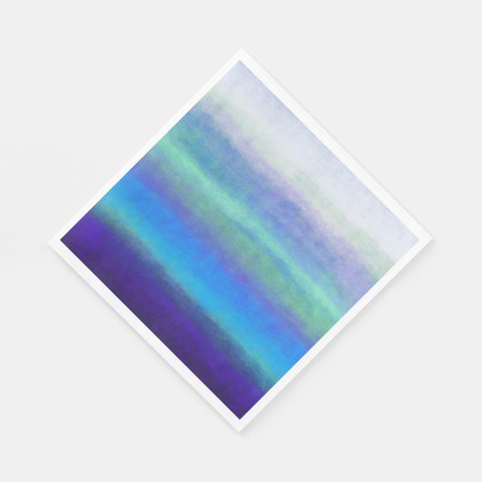 Weiche Blau- und Grüntöne Serviette (Ecke)