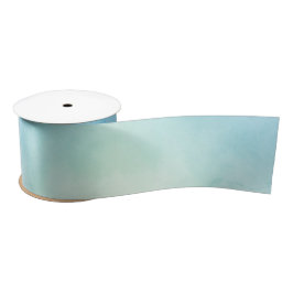 Weiche blaue Bandspule mit einem sanften Farbverla Satinband