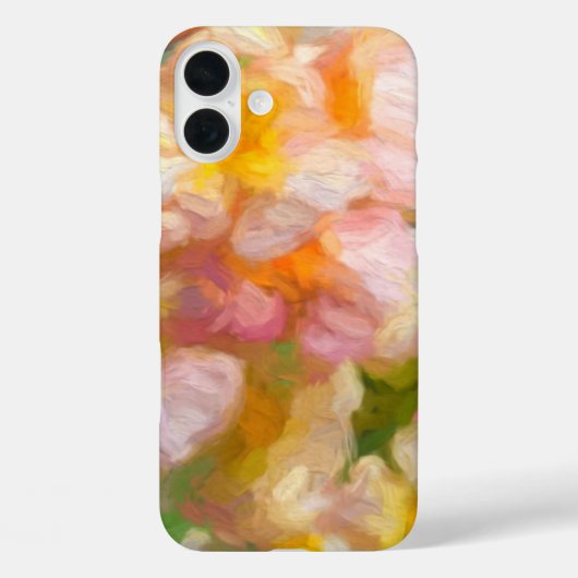 Weiche Blume Abstrakt gestrichen Case-Mate iPhone Hülle (Rückseite)
