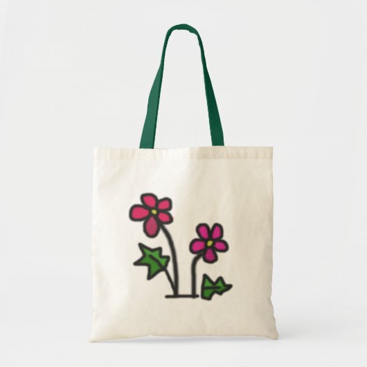 Weiche Blume Tragetasche (Vorne)