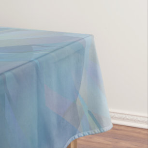 Weiche Blumen Tischdecke