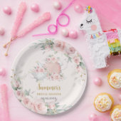 Weiche Blüte Blumenbeete Tee Party Brautparty Pappteller (Party)