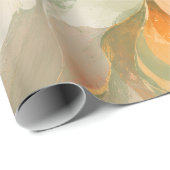 Weiche Blüten-Abstrakt-Platzmatte Geschenkpapier (Rolleneckpunkt)