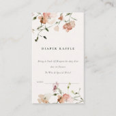 Weiche Blütenblütenblütenspülung Kinderdusche Begleitkarte (Vorderseite)