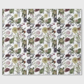 weiche Blütenunterlage Geschenkpapier (Flach)