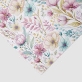 Weiche botanische Osterblumen-Gestaltung Seidenpapier (Detail)
