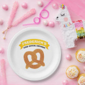 Weiche Brezel-Party Pappteller (Party)