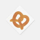 Weiche Brezel Serviette (Ecke)