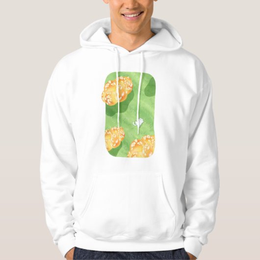 weiche Brotwolken Hoodie (Vorderseite)