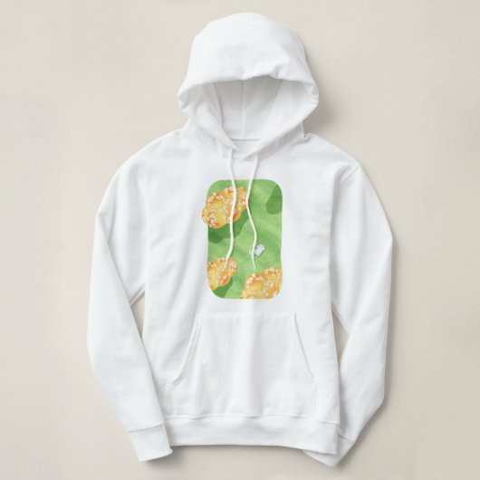 weiche Brotwolken Hoodie (Design vorne)