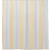 Weiche Butter Nordic Stripe Duschvorhang (Vorderseite)
