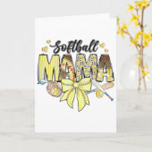 Weiche Coquette-Schleife Weicher Mutter Muttertag Karte (Gelbe Blume)