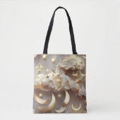 Weiche Creme-Himmelsmondphasen Tasche (Vorderseite)
