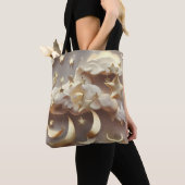 Weiche Creme-Himmelsmondphasen Tasche (Von Nahem)