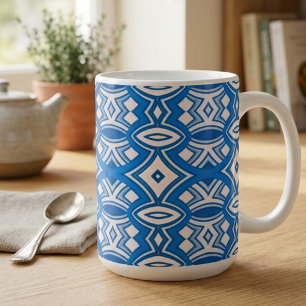 Weiche Diamant- und Oval-Symmetrie Kaffeetasse