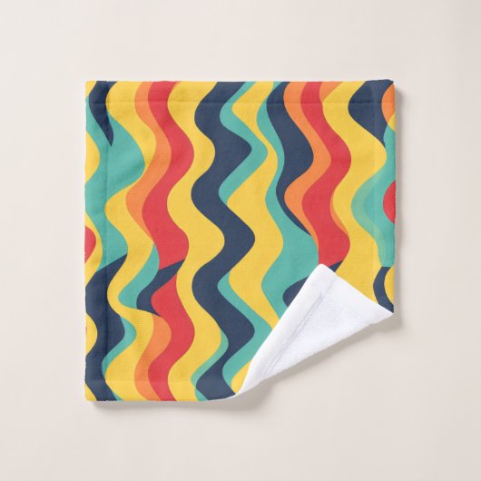 Weiche Farben Badhandtuch Set (Waschlappen)