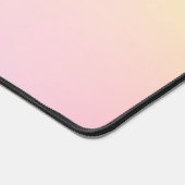 Weiche Farben Farbverlauf irisierender Hintergrund Schreibtischunterlage (Ecke)