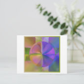 Weiche Farben Postkarte (Stehend Vorderseite)
