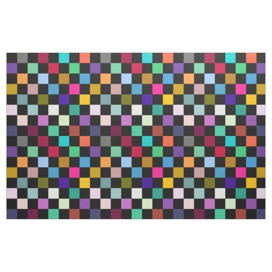 Weiche farbenfrohe karierte Musterdesign Stoff (Fat Quarter (45,7 x 55,9 cm))