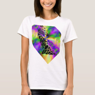 Weiche farbiges Giraffe ~ Shirt