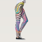 Weiche Farblinien Leggings (Rechts)