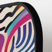 Weiche Farblinien Pickleball Schläger (Linke Seite)