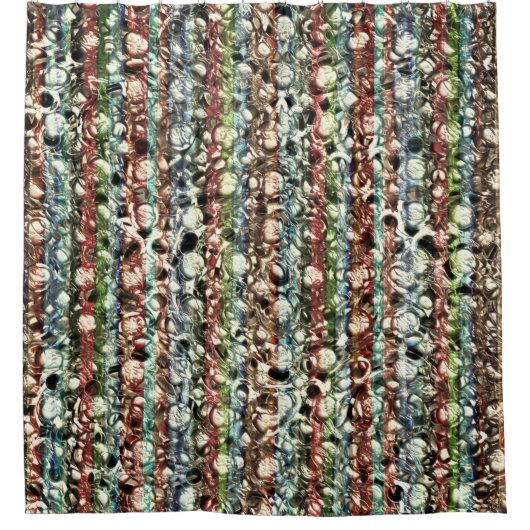 Weiche Farbtextur mit einem Ton aus Grauglas Duschvorhang (Vorderseite)