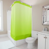 Weiche Farbverläufe - Grün des Frühlings + Ihre Id Duschvorhang (Beispiel)